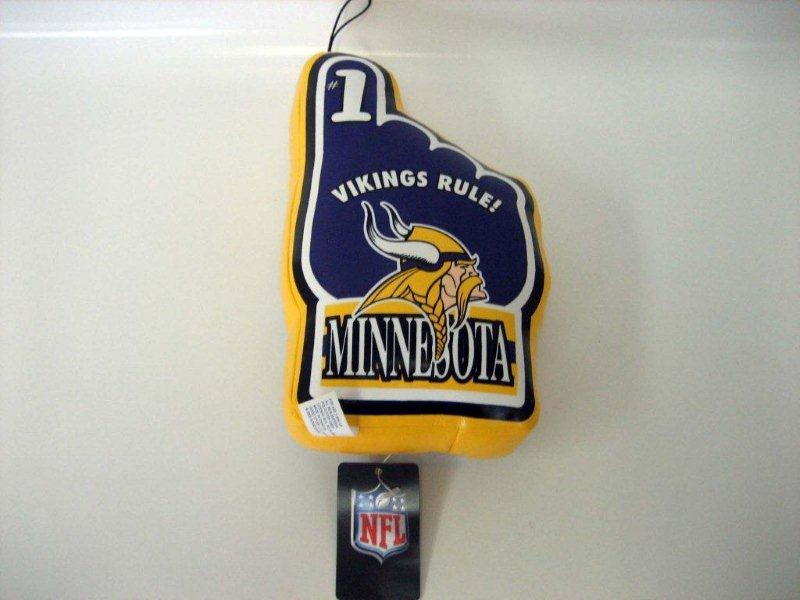 Minnesota Vikings Vinyl No 1 Hand - Sports Team Logo Prizes - Prizes & Novelties