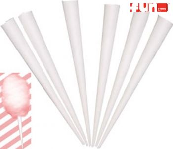 Cotton Candy Cones - 60 Pack - Cotton Candy Supplies - Prizes & Novelties